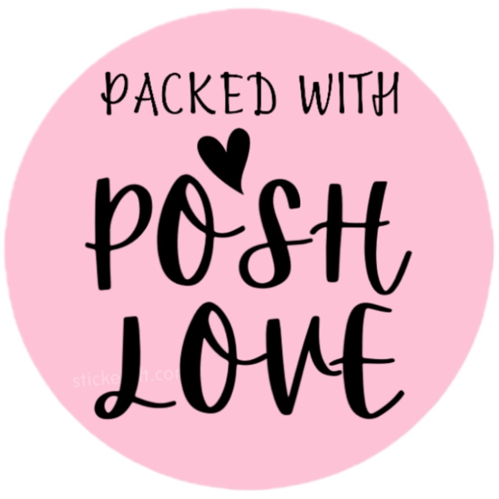 100 Thank You Stickers for poshmark 2 in round | Shipping Supplies | Poshmark